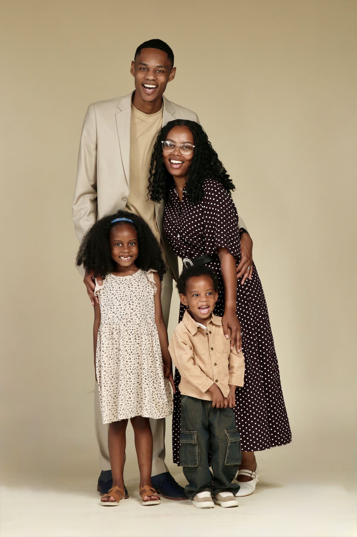 Parris, Ashleigh, Jianni, and Damani Howard